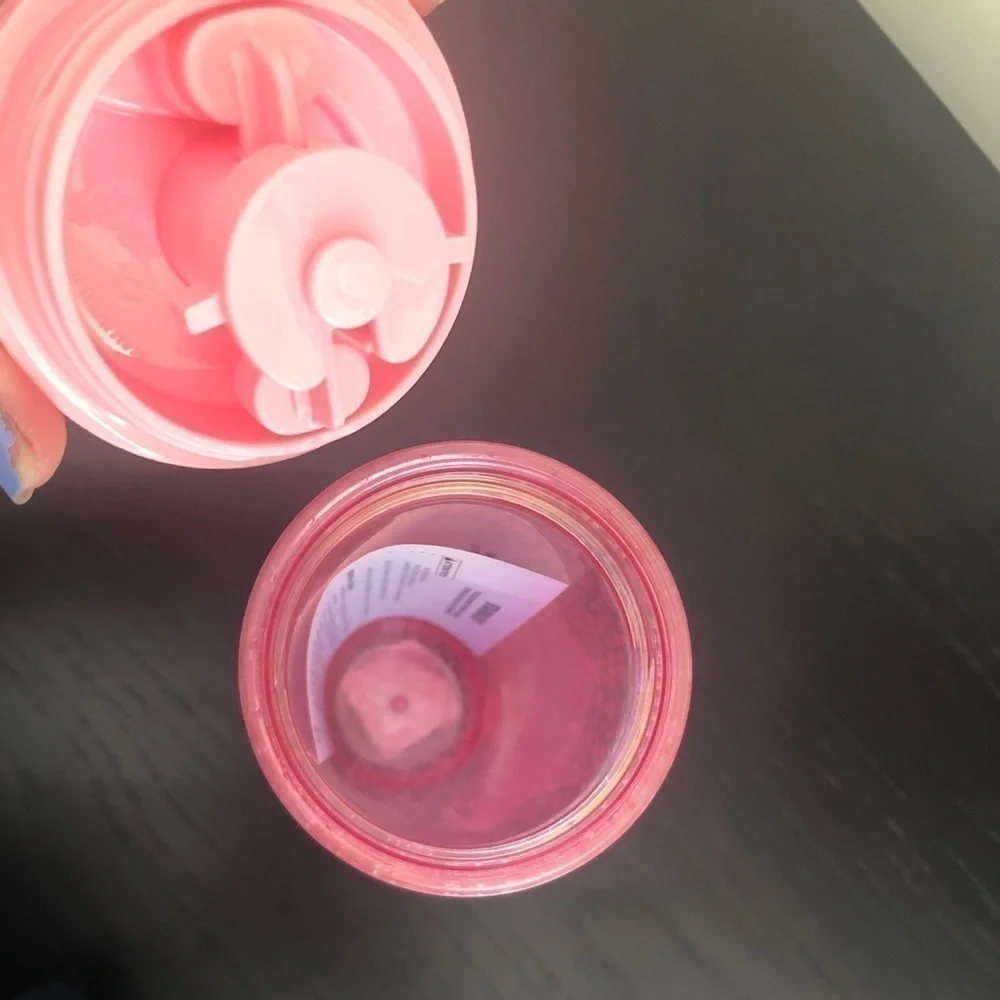 Starbucks Pink Bubbles Christmas Tumbler